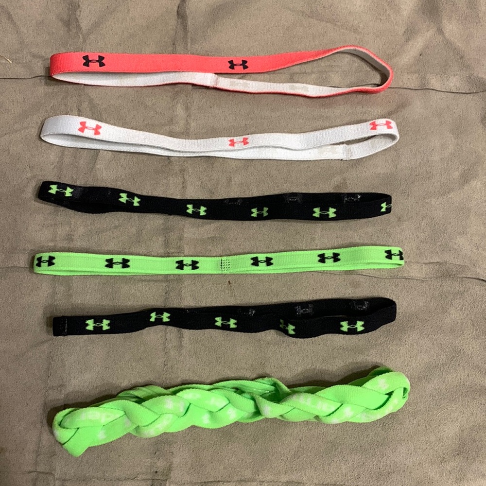 Multiple Under Armour Head Bands